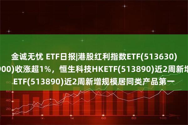 金诚无忧 ETF日报|港股红利指数ETF(513630)、创新药企ETF(560900)收涨超1%，恒生科技HKETF(513890)近2周新增规模居同类产品第一