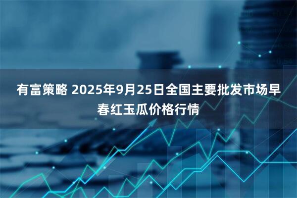 有富策略 2025年9月25日全国主要批发市场早春红玉瓜价格行情